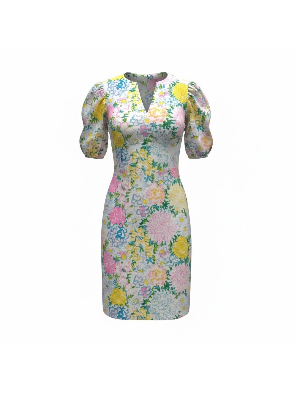 Lilly Pulitzer Vintage Vault Archival Print Carey Dress L